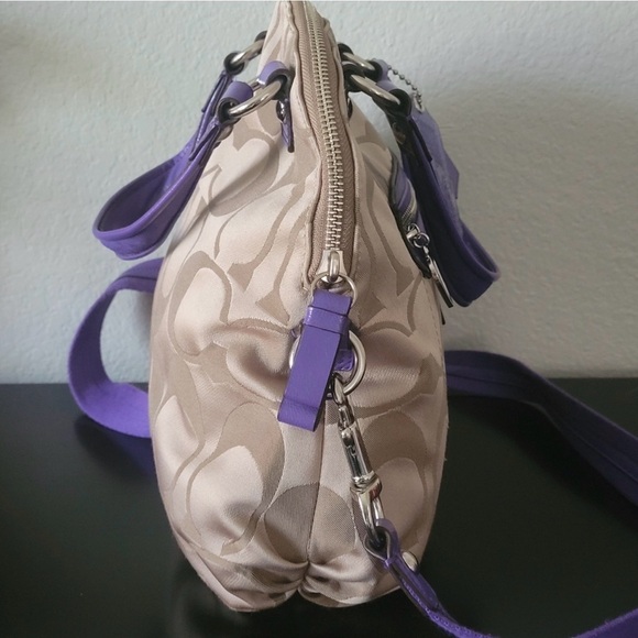 Coach Poppy Signature C Crossbody Bag RARE - Picture 13 of 13